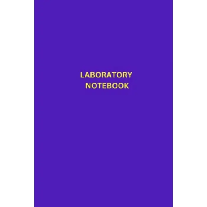 Laboratory Notebook: 150 Pages 6 X 9