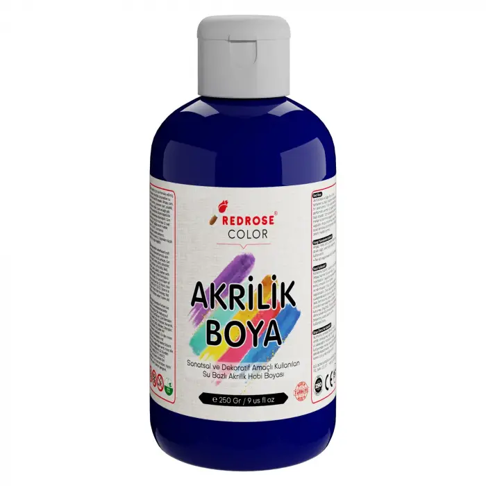 Lacivert Akrilik Boya 250 gr