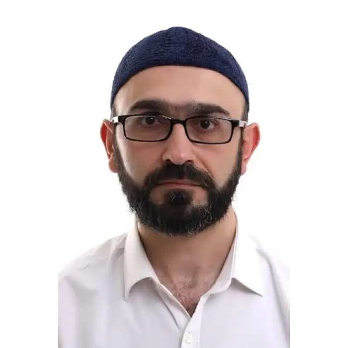 Lacivert Kışlık Sade Desenli Kadife Namaz Takkesi