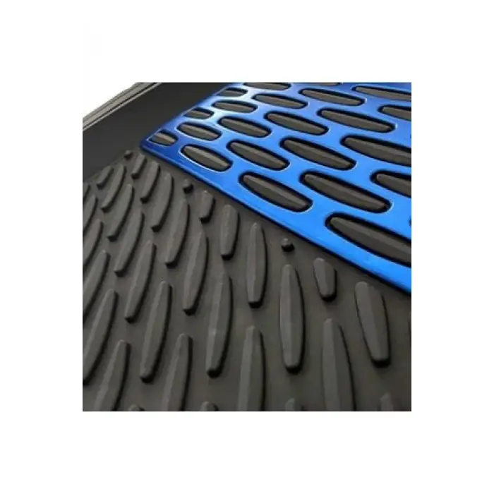 Lada 2111 2014 Model Uyumlu 3D Havuzlu Mavi-Siyah Paspas