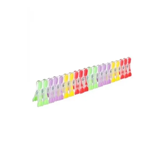Lale Desenli Silikon Mandal, Şeffaf, 30 Adet