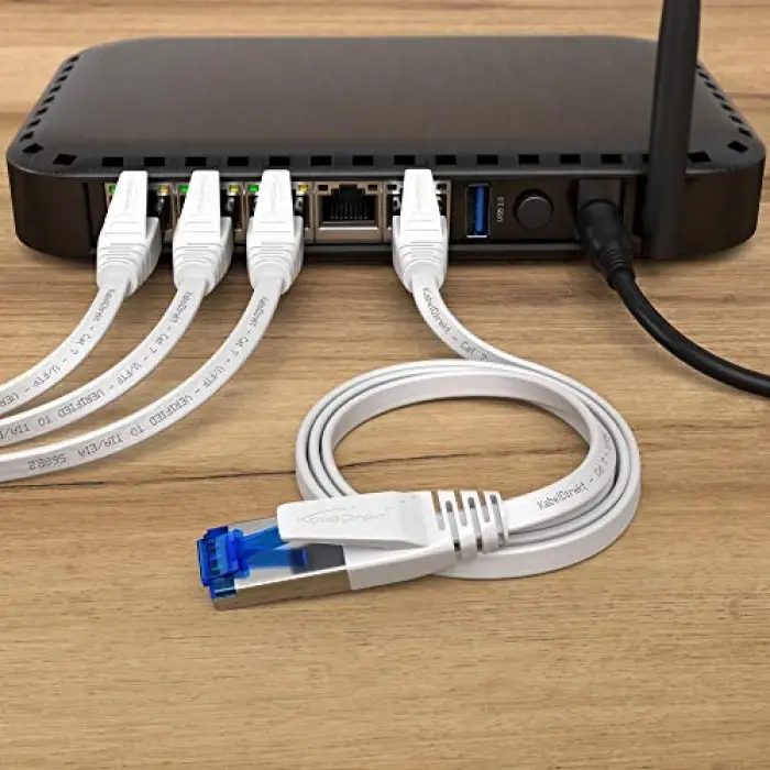 Lan kablosu düz 10Gbit/s, 10m