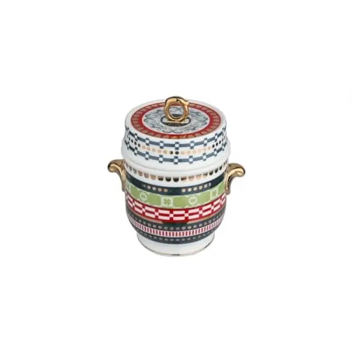 Lancelot Bone Kulplu Kavanoz 16 cm