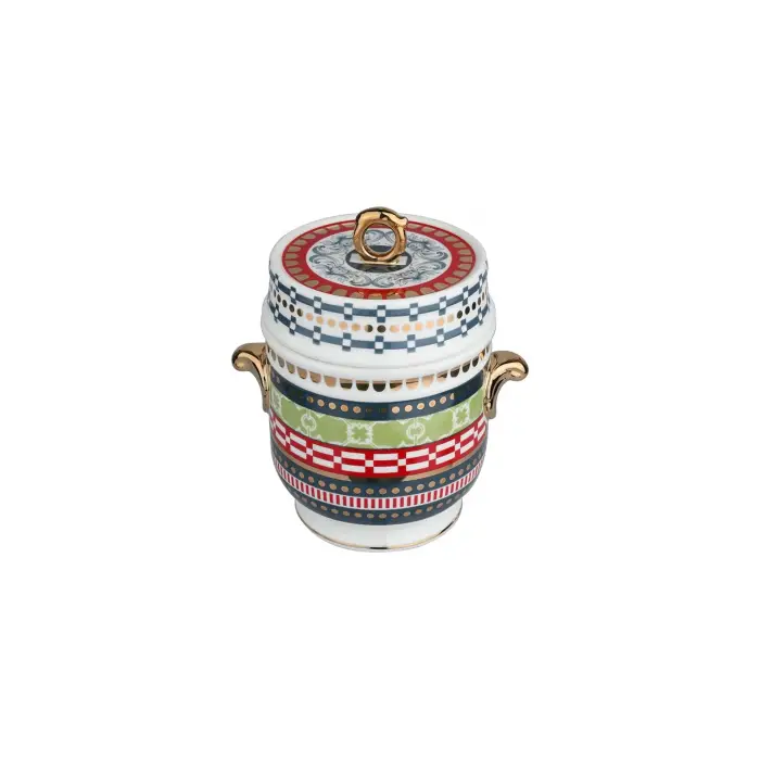 Lancelot Bone Kulplu Kavanoz 16 cm