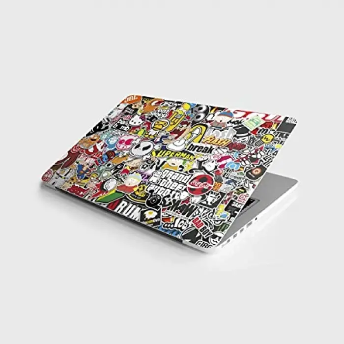 Laptop Sticker Notebook PC Kaplama Etiketi, Sticker Bomb
