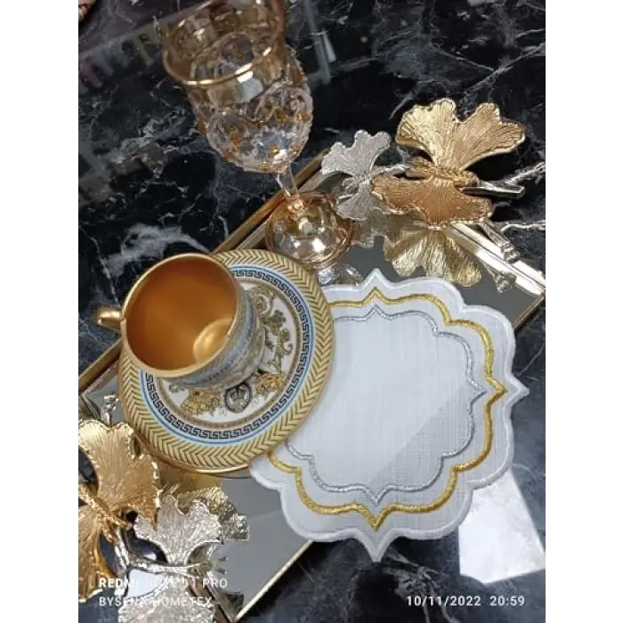 LASETU HOME, GOLD GÜMÜŞ KOKTEYL PEÇETE