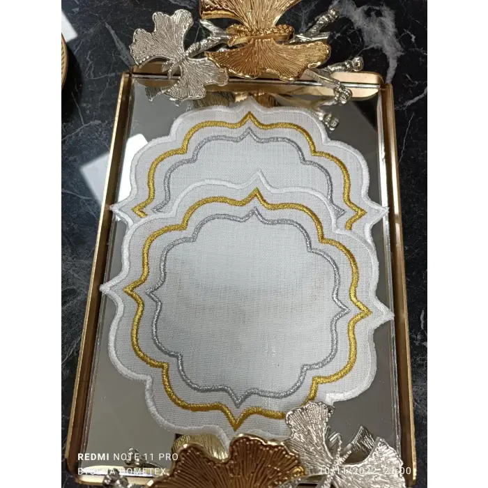 LASETU HOME, GOLD GÜMÜŞ KOKTEYL PEÇETE