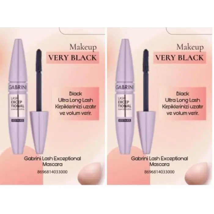 Lash Exceptıonal Maskara (2 paketi)