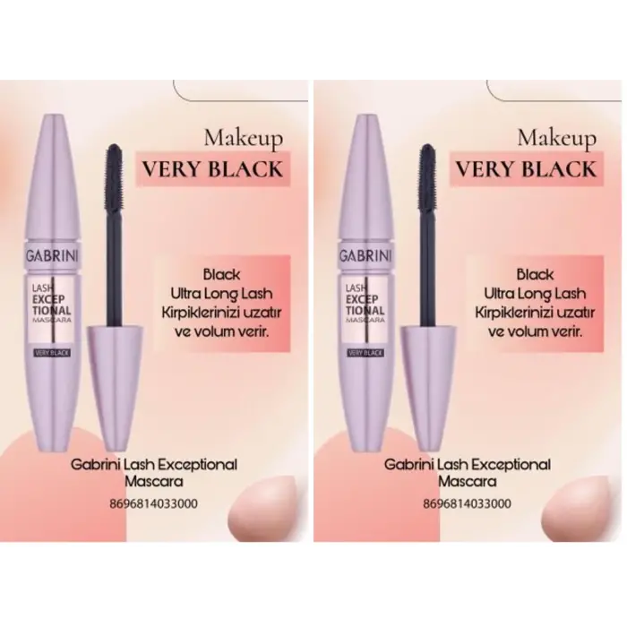 Lash Exceptıonal Maskara (2 paketi)