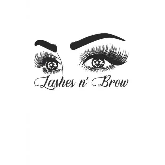 Lashes n Brows Lash Tech Eyelash Artist Lash Artist: Graph Grid Notebook/Journal (6” X 9”) Lashes And Brows For Beauty Spas & Beauty Salons