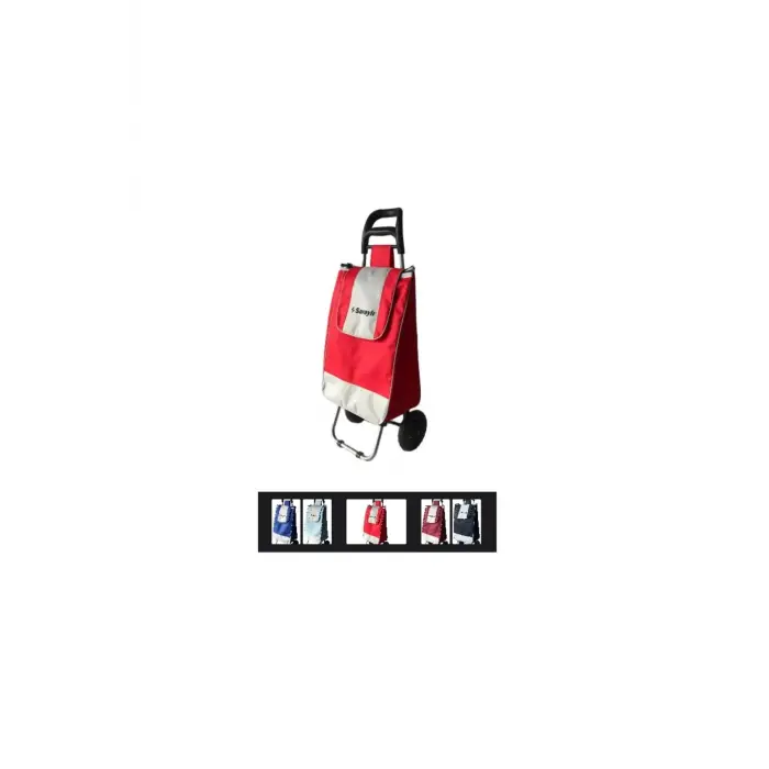 Lastik tekerlekli pazar arabası