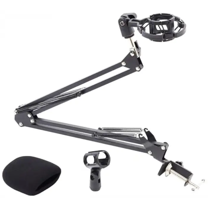 Lastvoice NB39X Mikrofon Standı + Shock Mount + Sünger Seti