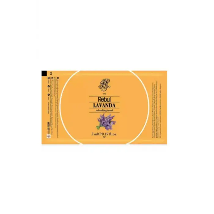 Lavanda Kolonyalı Mendil, 50 Adet, 5 ml