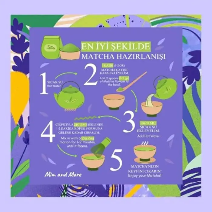 Lavanta Aromalı Matcha 25 g
