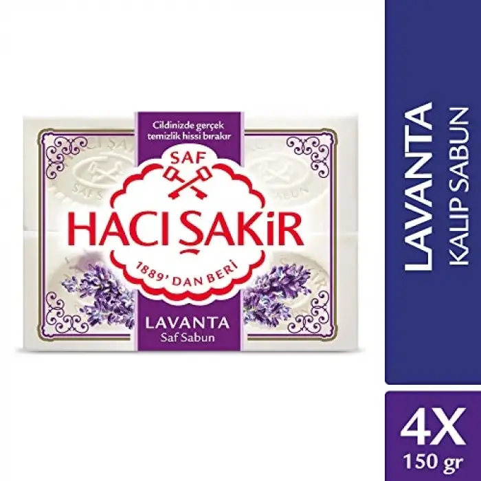Lavanta kalıp sabun (4 Adet)