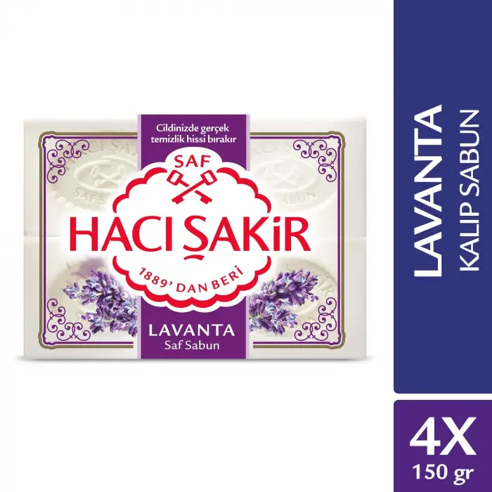 Lavanta kalıp sabun (4 Adet)
