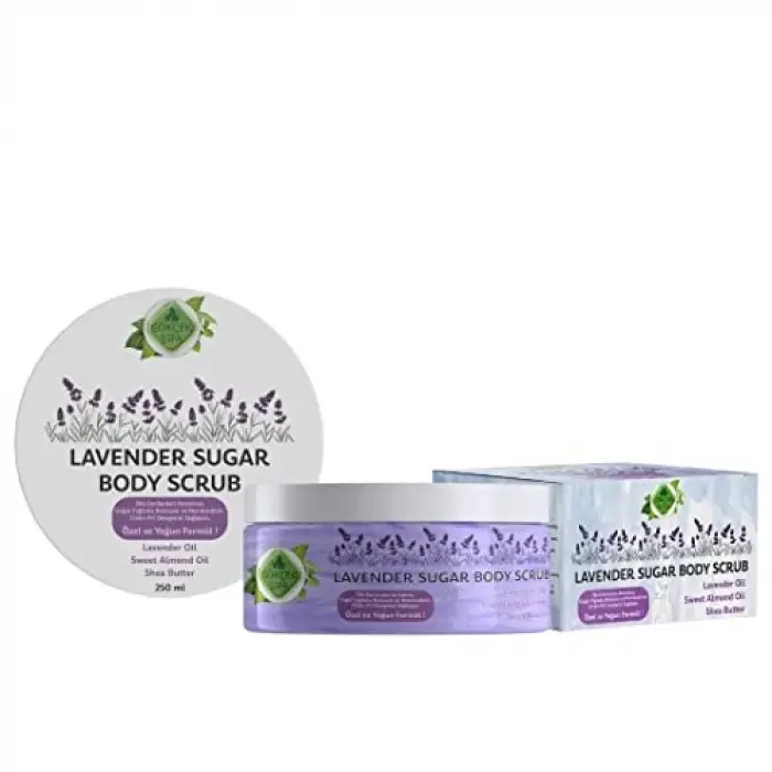 Lavender Sugar Body Scrub Özel & Yoğun Formül 250 ml