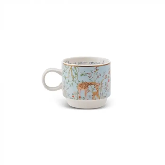LAVİNYA 4LÜ STANDLI MUG/ÇAY FİNCANI