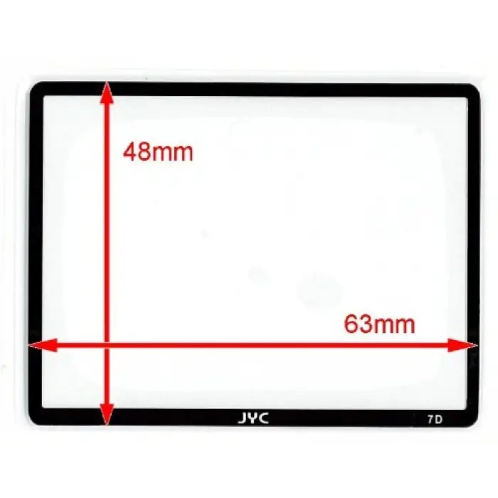 LCD Ekran Koruyucu; Canon Eos 7D Uyumlu