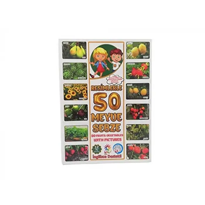 LCFS7435 Flash Card 50 Meyve Sebze