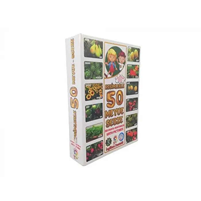 LCFS7435 Flash Card 50 Meyve Sebze