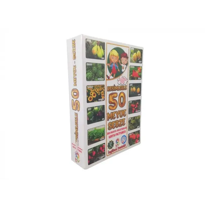 LCFS7435 Flash Card 50 Meyve Sebze