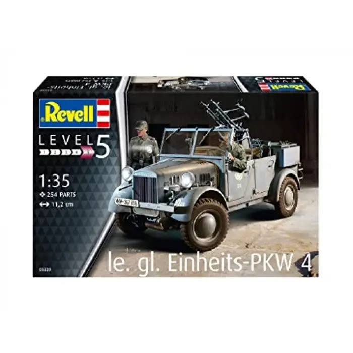 le. gl. Einheits-Pkw 4 Model Kit Askeri Araç