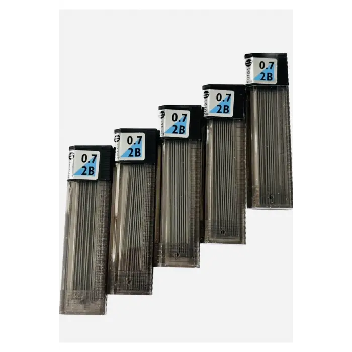 Leader Kalem Ucu 0.7 mm 2B, 5 Tüp Set
