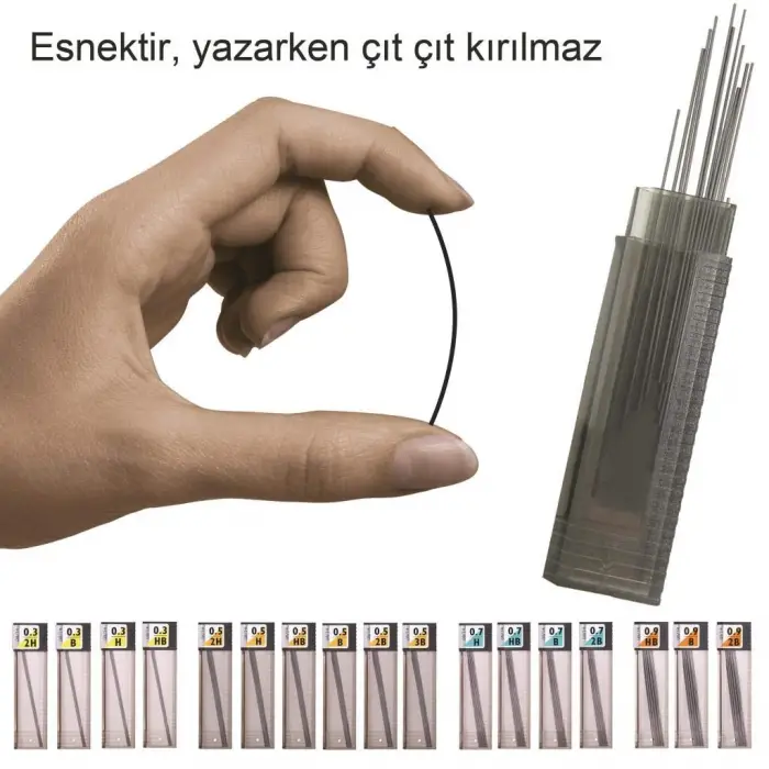 Leader Uç 0,7Mm 12Uç/Tüp, Hb