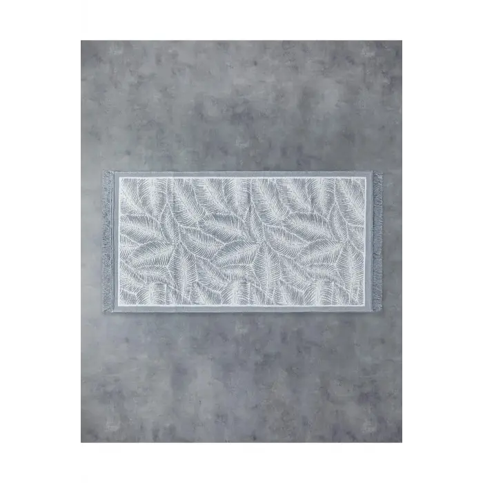 Leaves Dokuma Kilim Gri
