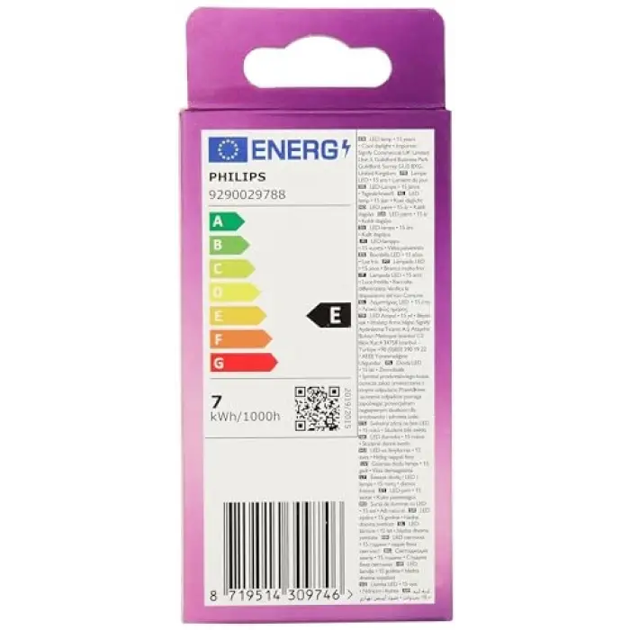 LED 60W B38 E14 Mum Tipi Beyaz Işık Dim Edilmez Ampul