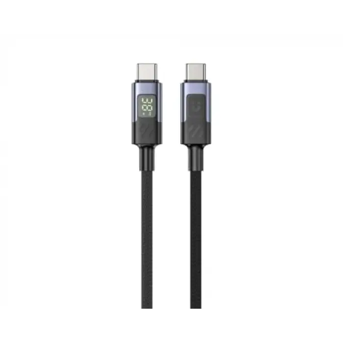 LED Ekranlı 60W USB-C Şarj Kablosu USB2.0 (C14158ABK01-1M)