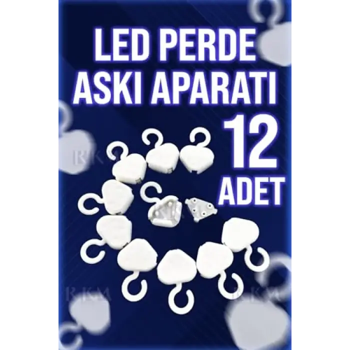 Led Perde Askı Aparatı 12 Adet