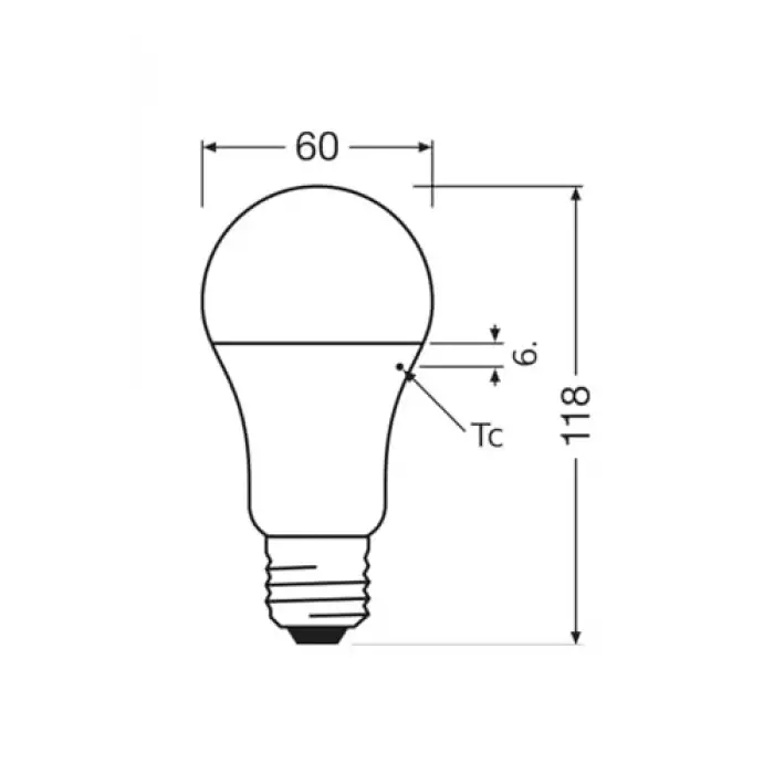 LED Value 10w Beyaz Işık E-27 Ampul 1055 Lm 3lü Paket
