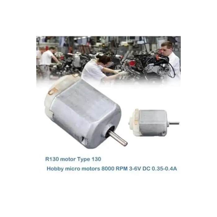 Ledonline 5 Motor Ve 5 Pervane Deney Seti R130 Mini Eğitici Motor Devresi