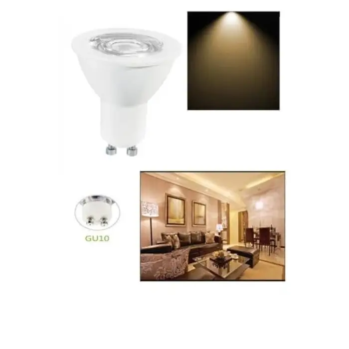Ledvalue 6,9W (80W) Par16 Led Spot Ampul Sarı - 3 Adet