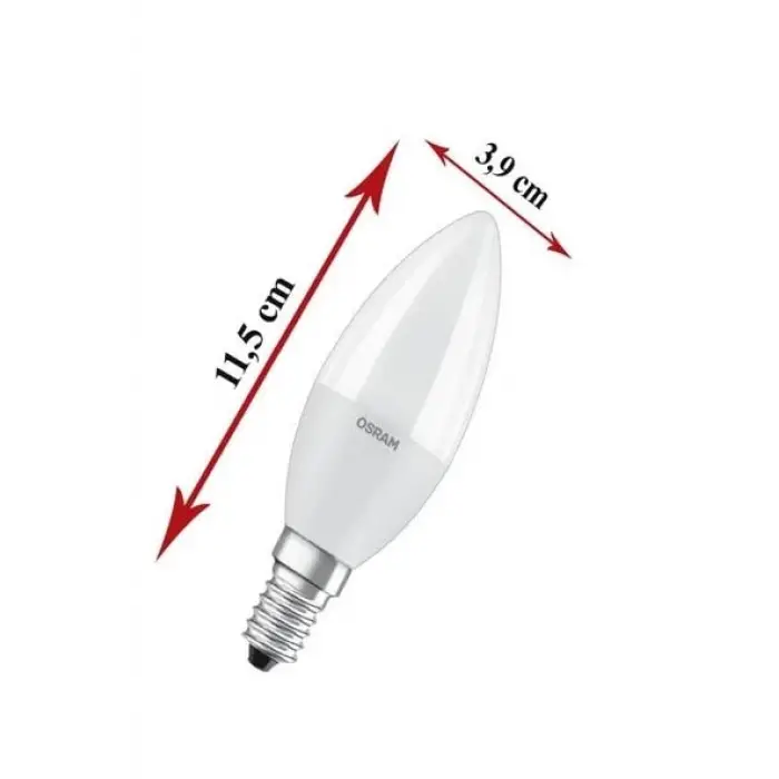 Ledvalue 75W (60W) 3 Lü Led Mum Ampul Beyaz - 6500K E14