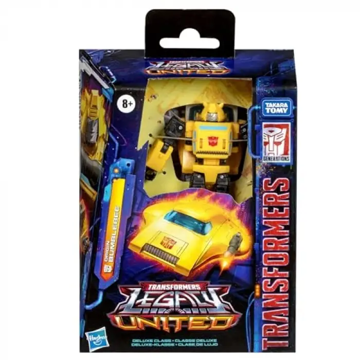 Legacy Deluxe Class Origin Bumblebee Aksiyon Figürü