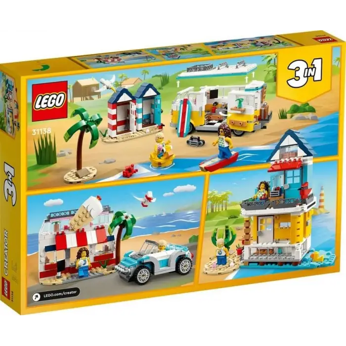 Lego, 31138 ® Creator Plaj Karavanı