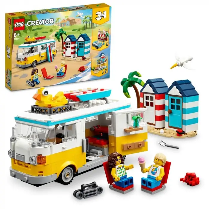 Lego, 31138 ® Creator Plaj Karavanı