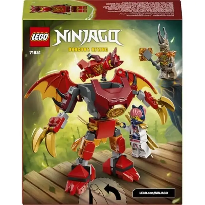 LEGO 71851 Nınjago Kai’nin Ejderha Robotu Savaş Paketi