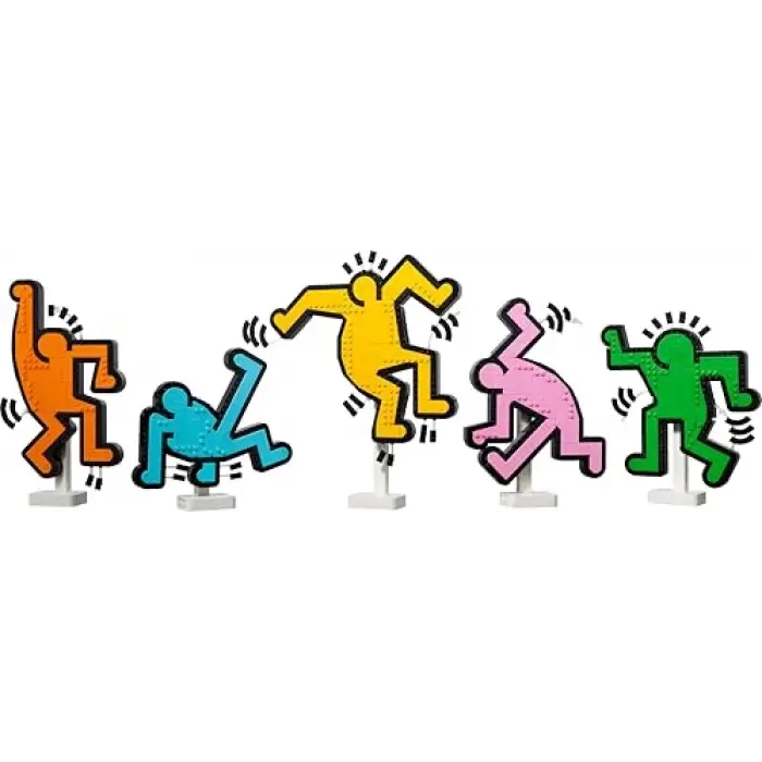 LEGO Art Keith Haring – Dans Eden Figürler 31216