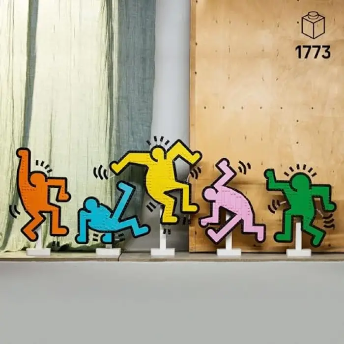 LEGO Art Keith Haring – Dans Eden Figürler 31216