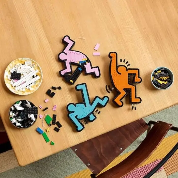 LEGO Art Keith Haring – Dans Eden Figürler 31216