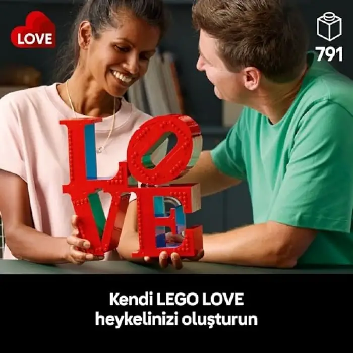 LEGO Art LOVE Yapım Seti 31214