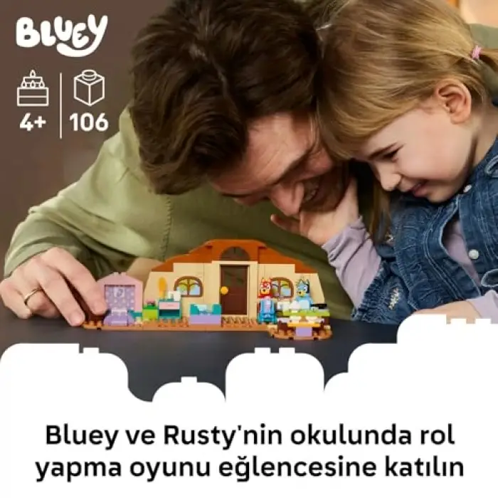 LEGO Bluey Rusty ve Bluey ile Okul 11221