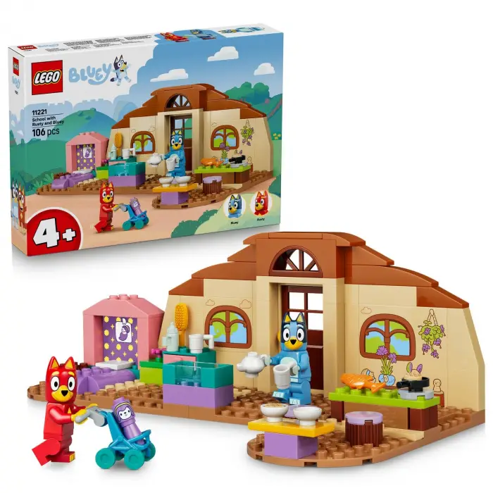 LEGO Bluey Rusty ve Bluey ile Okul 11221