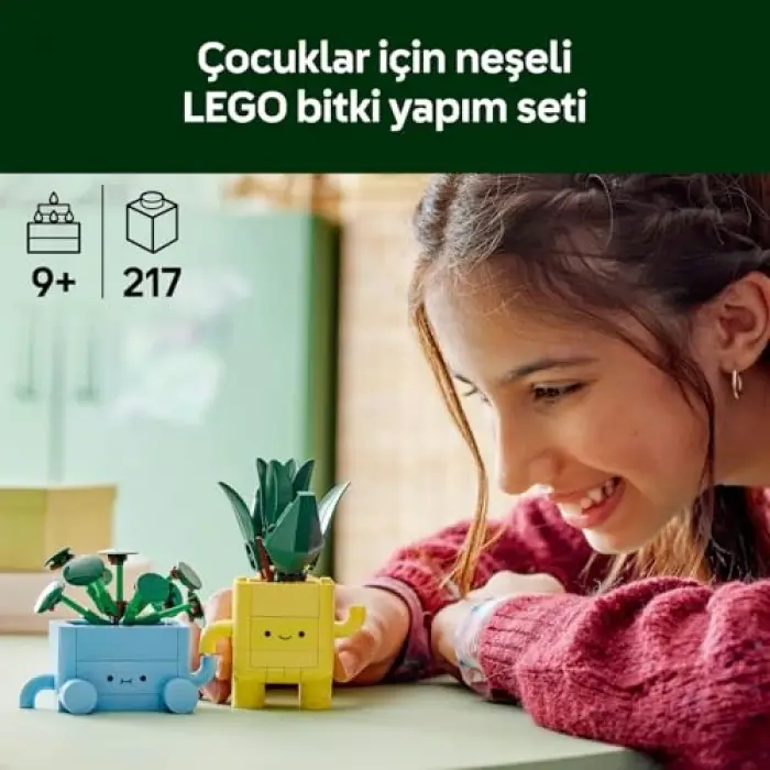 LEGO Botanicals Mutlu Bitkiler 10349