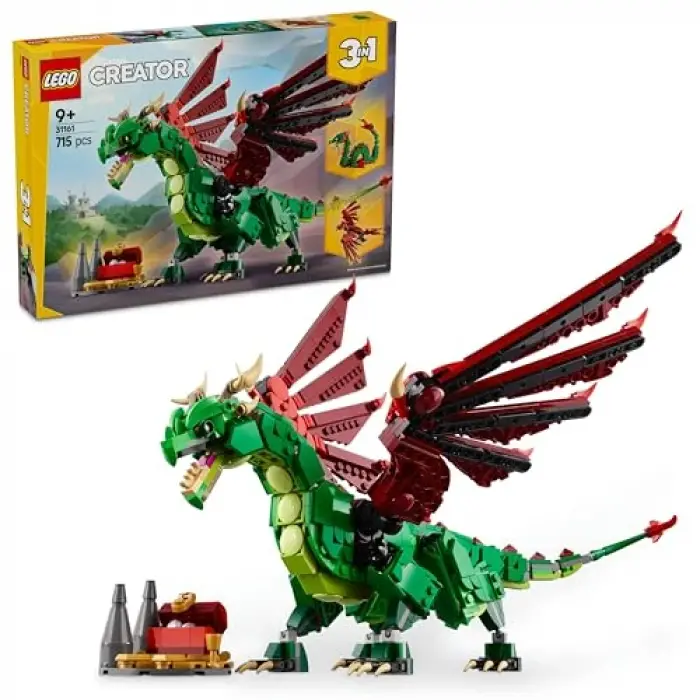 LEGO Creator 3’ü 1 Arada Orta Çağ Ejderhası 31161