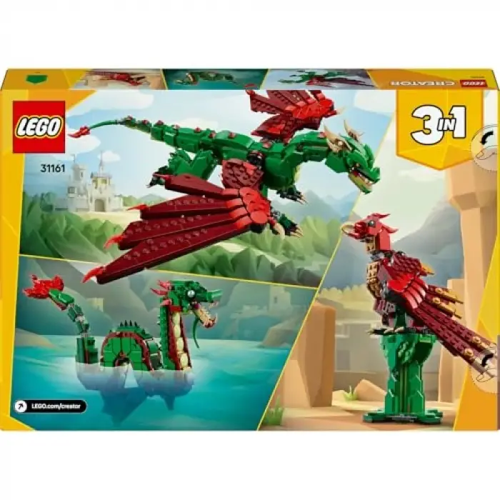 LEGO Creator 3’ü 1 Arada Orta Çağ Ejderhası 31161